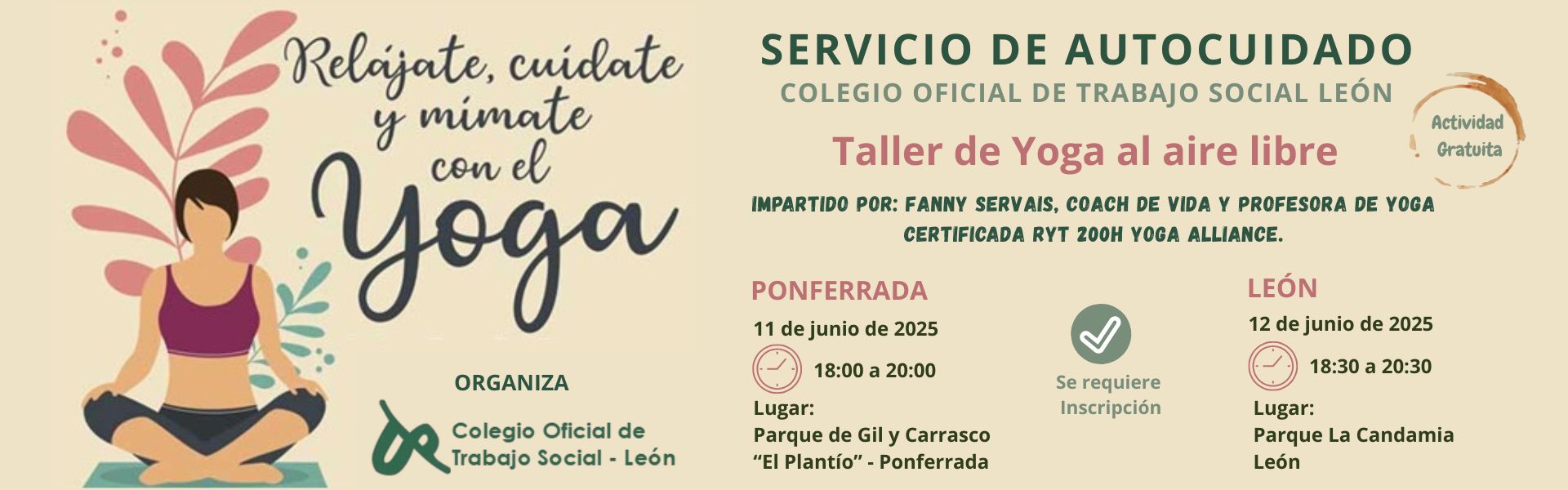 taller de Yoga